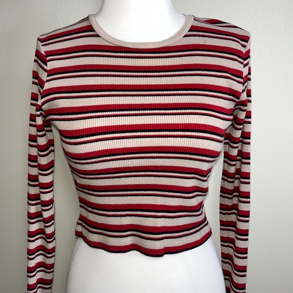 Brandy Melville Tops Brandy Melville Santana Striped